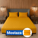 PROTECTOR DE COLCHÓN DE ALTA CALIDAD CON 2 FUNDAS GRATIS